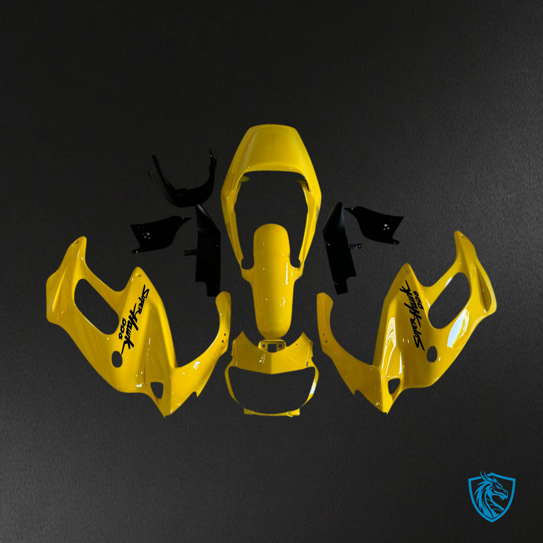 Honda VTR1000 F (1997-2005) Yellow - Fairing Kit