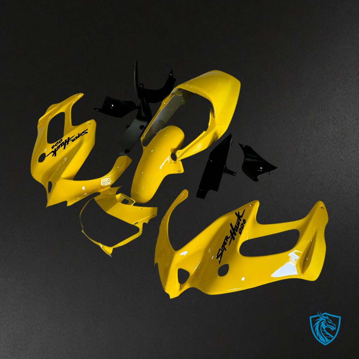 Honda VTR1000 F (1997-2005) Yellow - Fairing Kit
