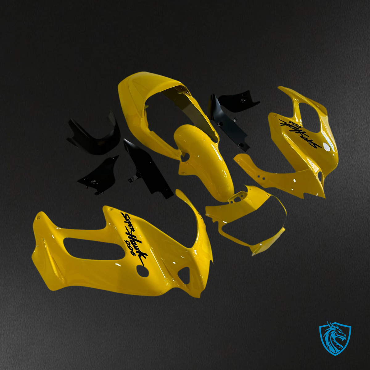 Honda VTR1000 F (1997-2005) Yellow - Fairing Kit