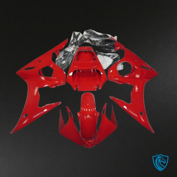 Yamaha YZF R6 (2003-2004) Glossy Red Fairings Kit | ABS Bodywork