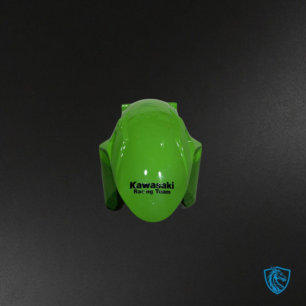 Kawasaki ZX-6R ZX636 (2023–2024) Glossy Green, Blue & White - Custom ABS Fairing Kit