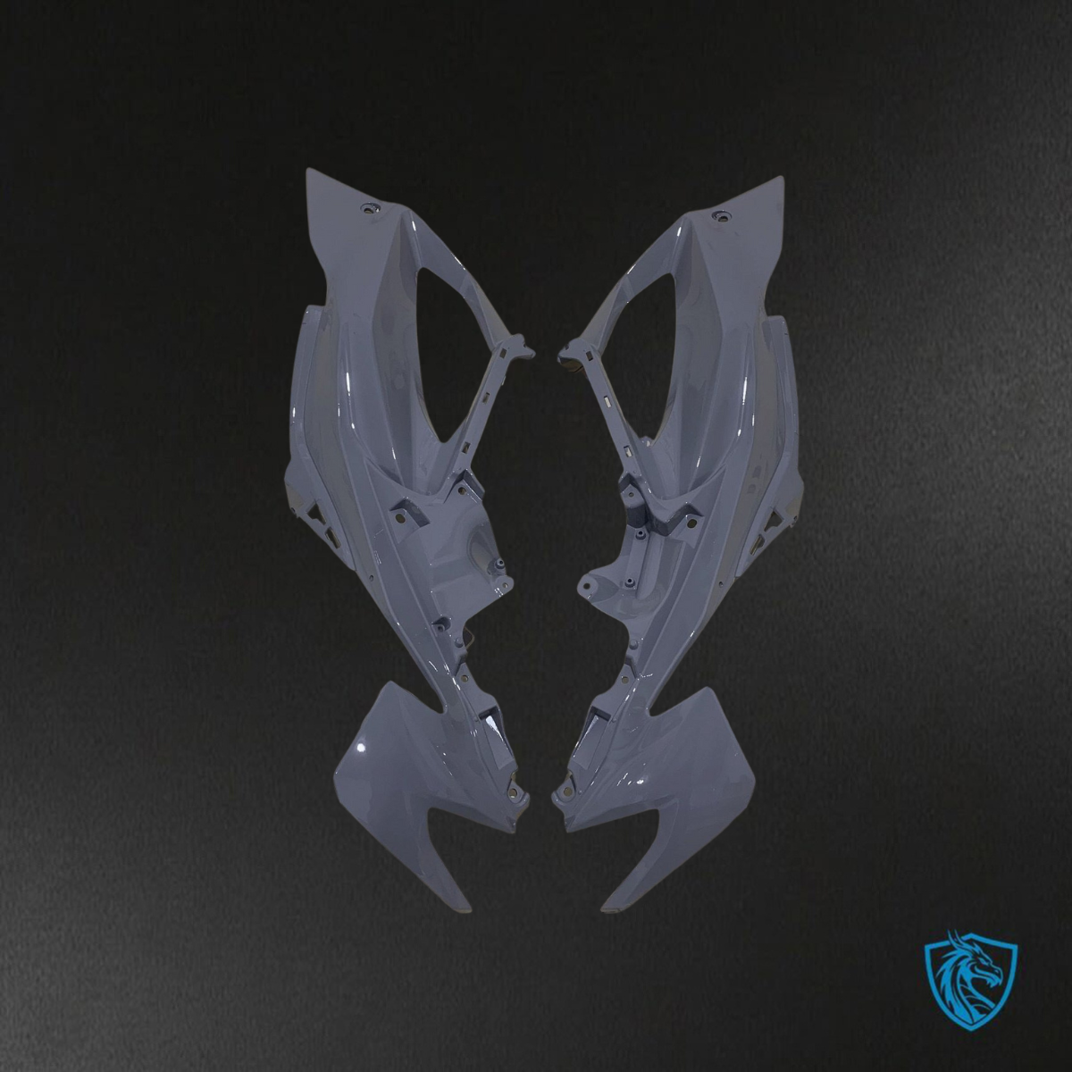 Kawasaki ZX-6R ZX636 (2019–2020) Light Gray - Replacement Motorcycle Fairings Kit