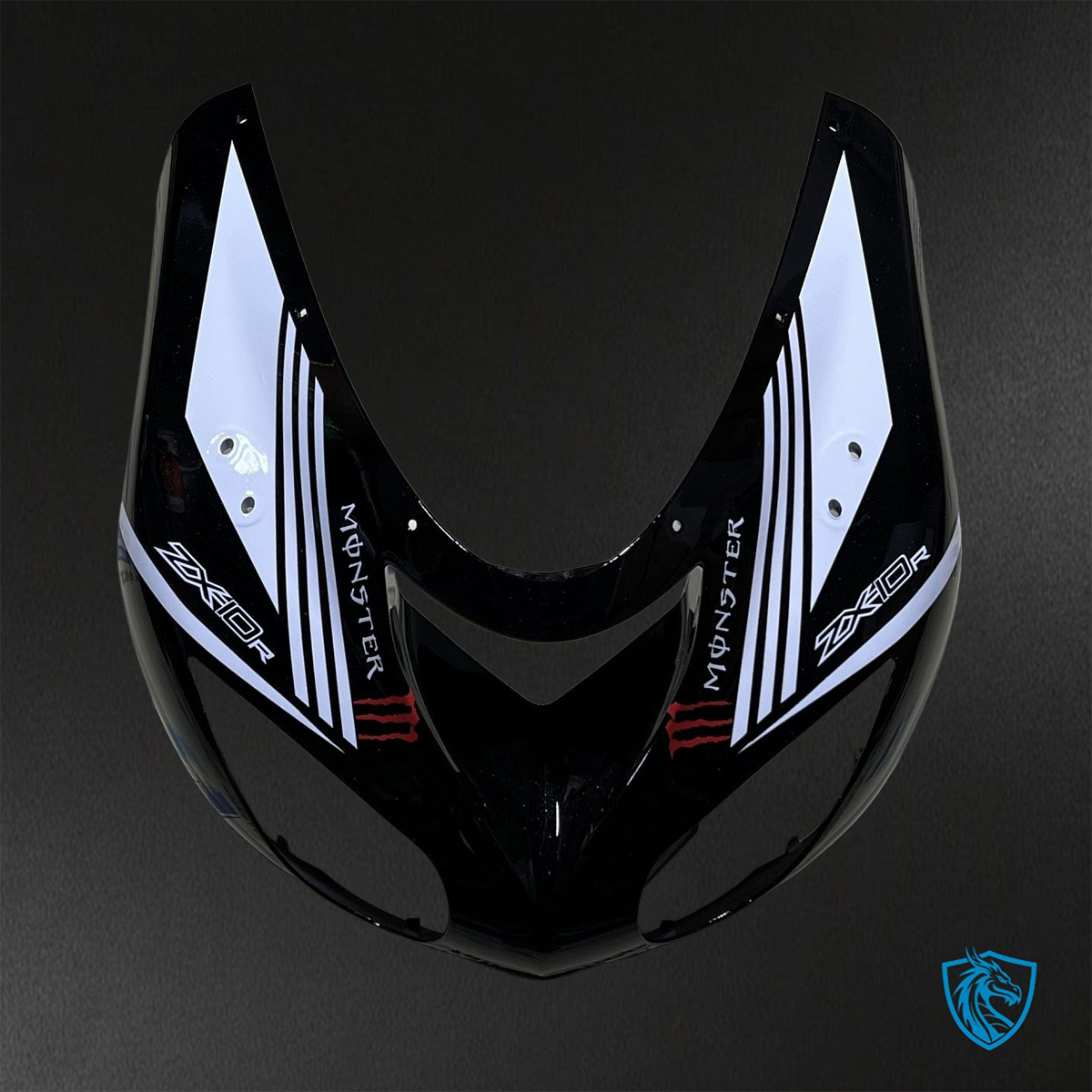 Kawasaki Ninja ZX-10R (2006-2007) Black, Red & White - Replacement Motorcycle Fairings Kit
