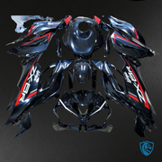 Glossy Black & Red Logos