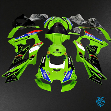 Kawasaki Ninja ZX-10R (2021-2023) Green & Black ABS Bodywork - Fairings Kit