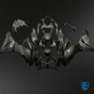 Kawasaki ZX-6RZX636 (2019-2020) Black Carbon Fiber - Custom ABS Fairing Kit