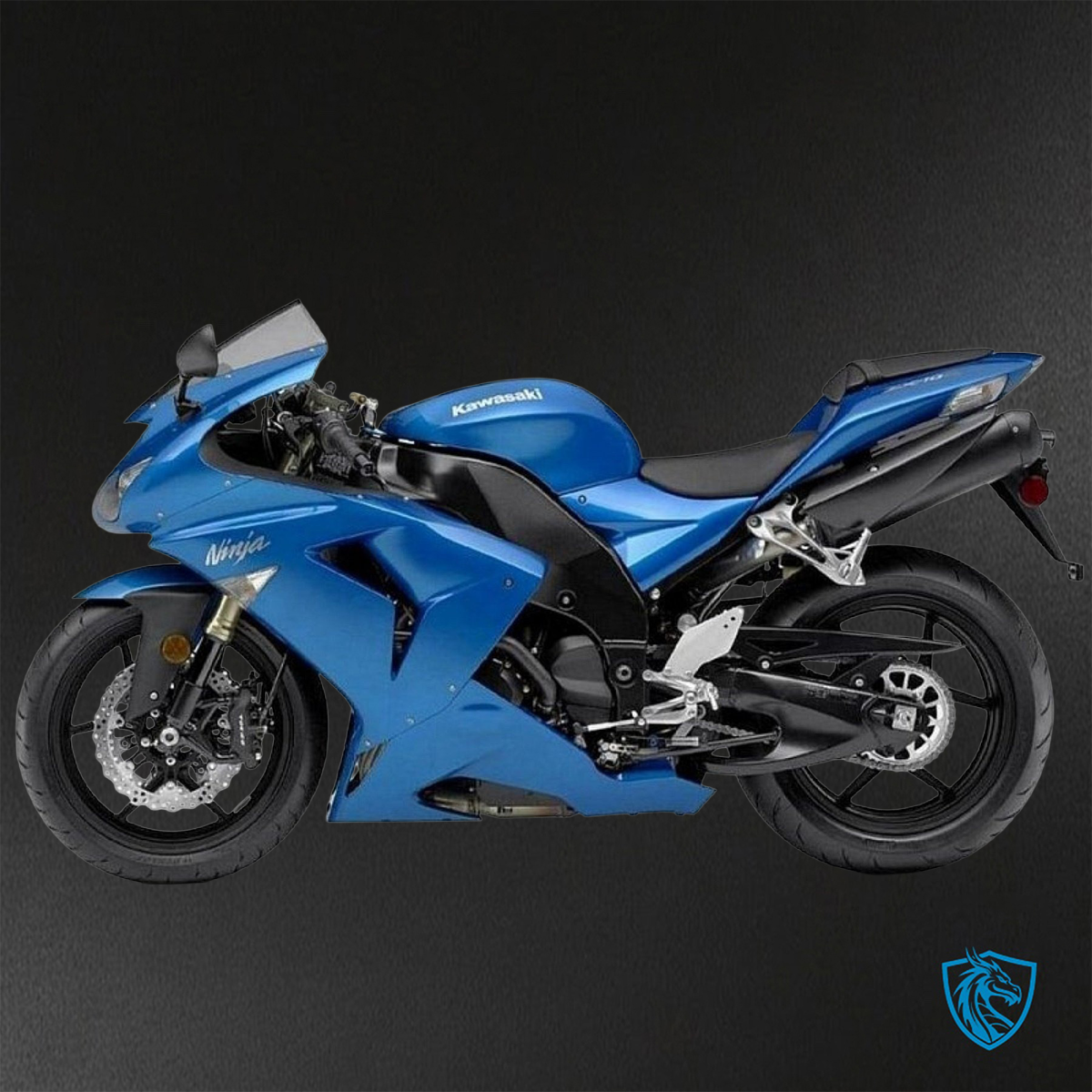 Kawasaki Ninja ZX-10R (2006-2007) Blue - Custom ABS Fairing Kit