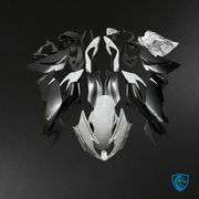 Glossy Black & Gray