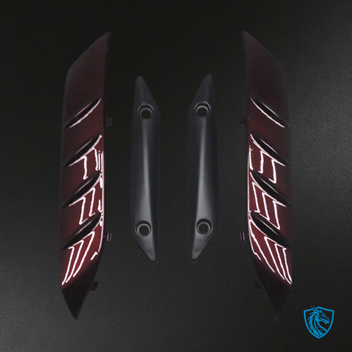 Kawasaki GTR1400-ZG1400 (2007-2009) Red Fairing Kit - Aftermarket ABS Bodywork
