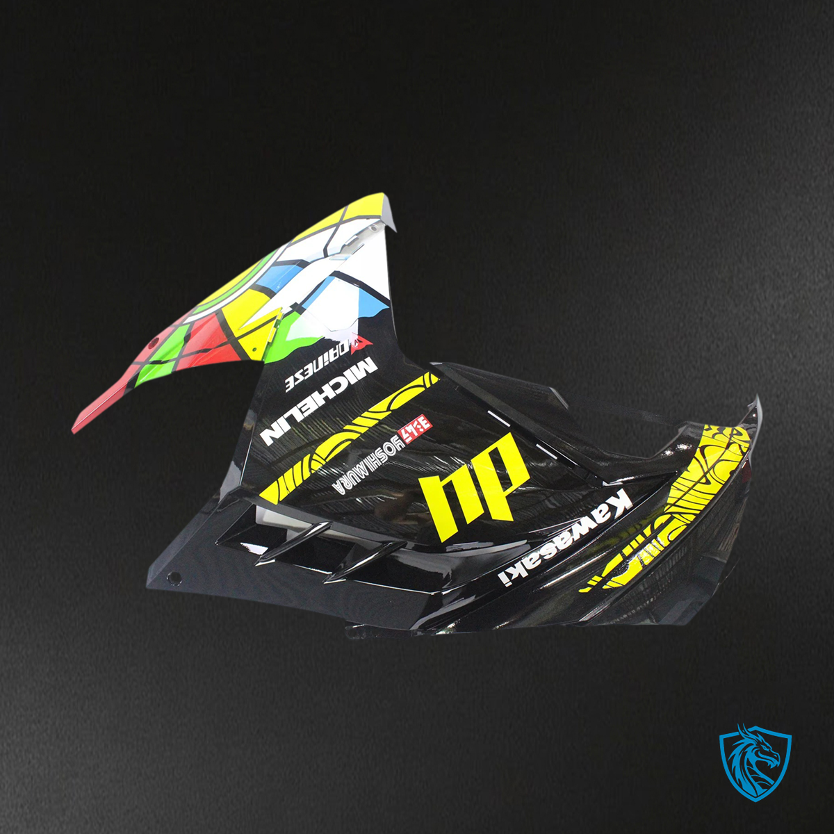 Kawasaki Ninja 300 (2013-2024) EX300 Black & Colorful - Fairing Kit