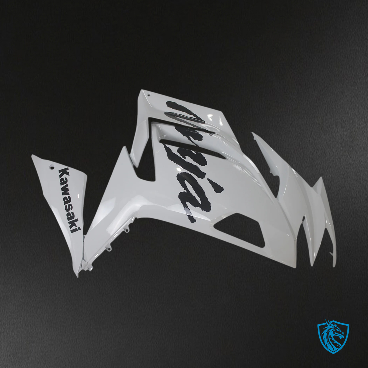 Kawasaki ER-6F (2020-2025) Ninja650 White & Black Logo - Fairing Kit