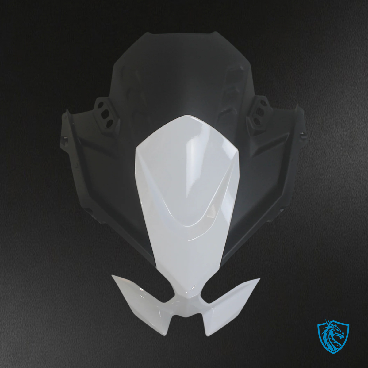 Kawasaki ER-6F (2020-2025) Ninja650 White & Black Logo - Fairing Kit
