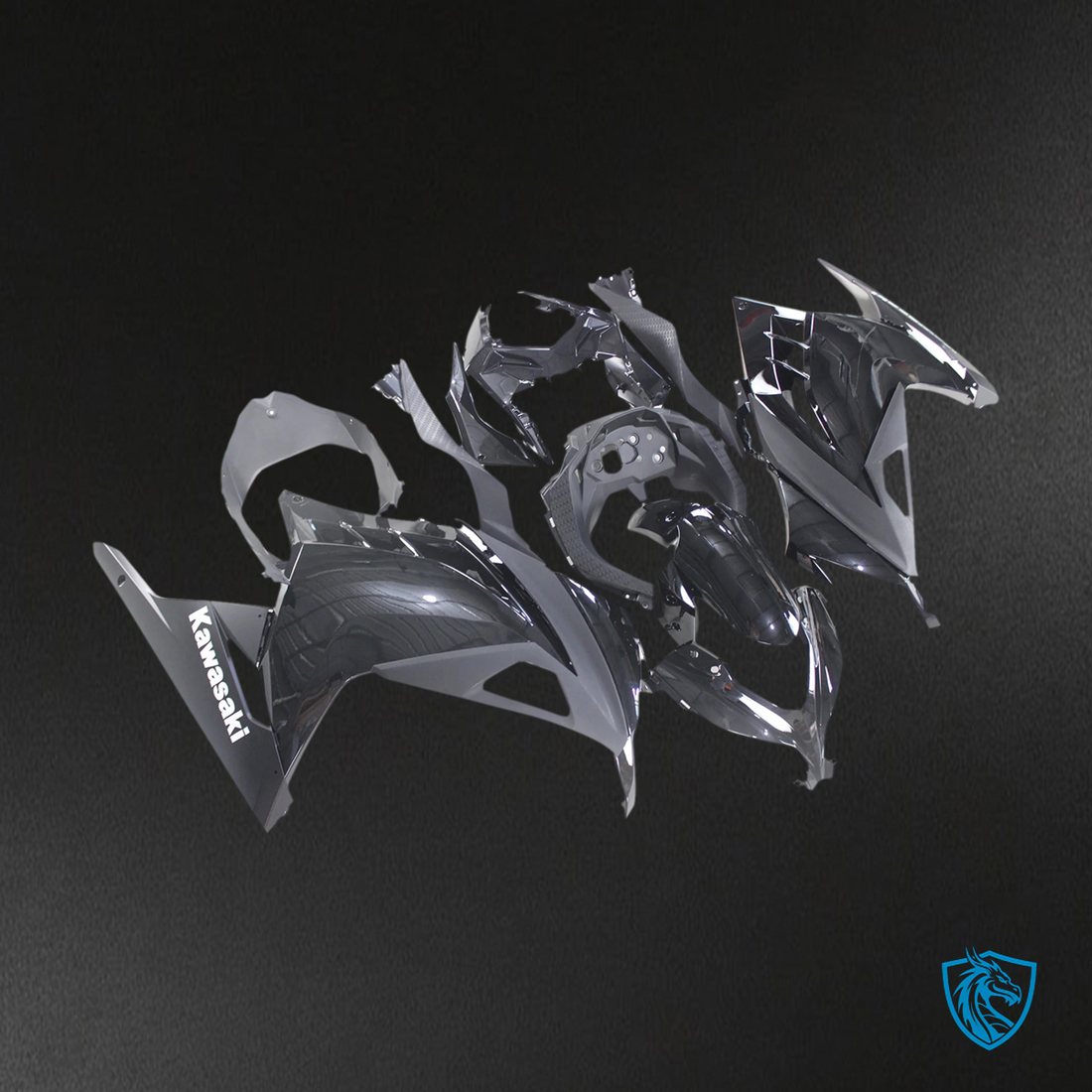 Kawasaki EX300-Ninja 300 (2013-2024) Black - Fairing Kit