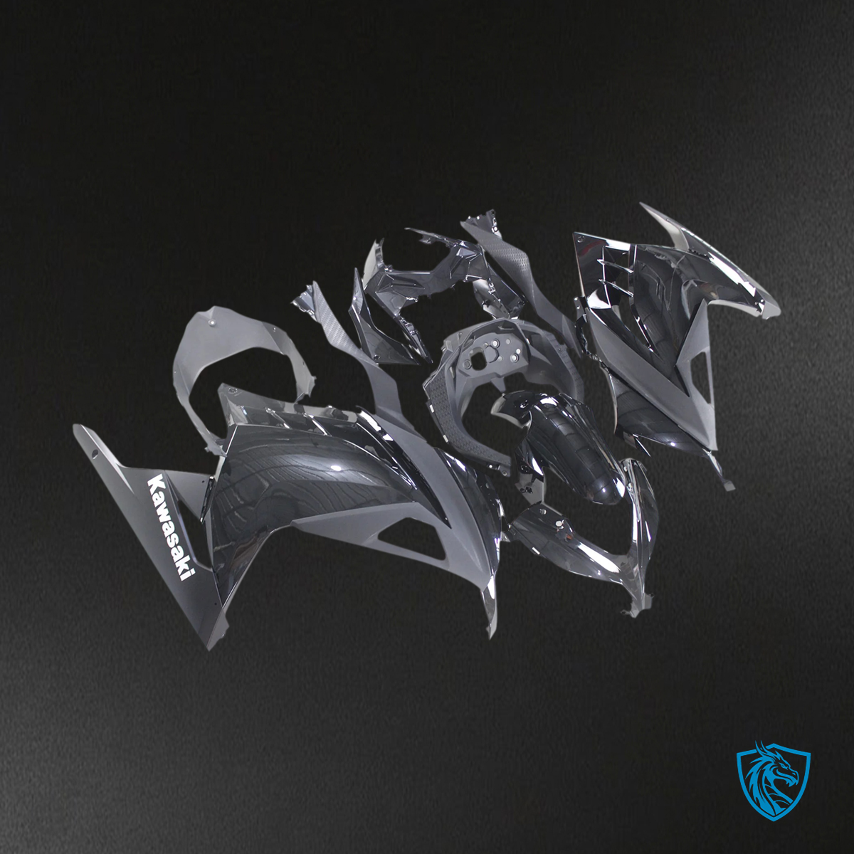 Kawasaki EX300-Ninja 300 (2013-2024) Black - Fairing Kit