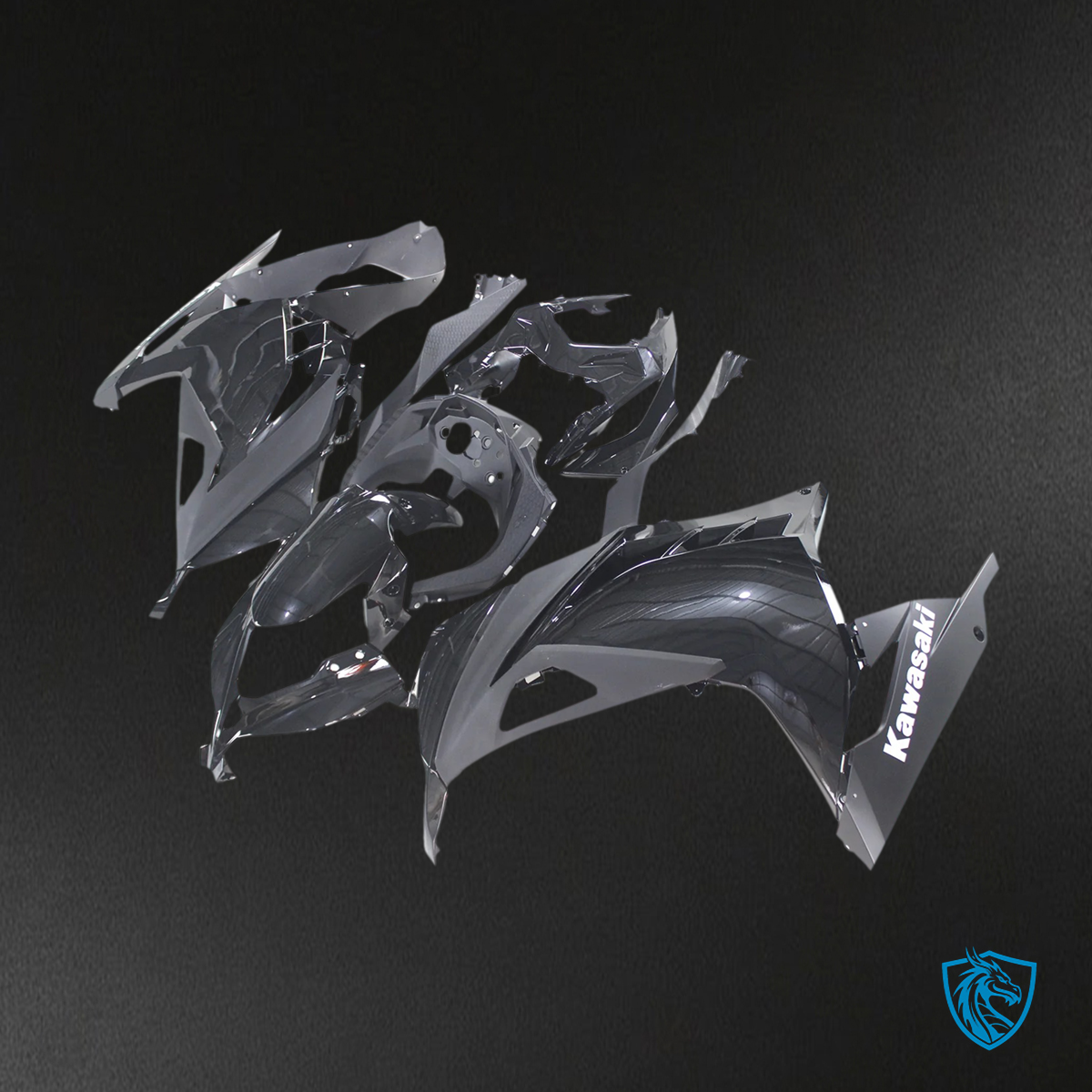 Kawasaki EX300-Ninja 300 (2013-2024) Black - Fairing Kit