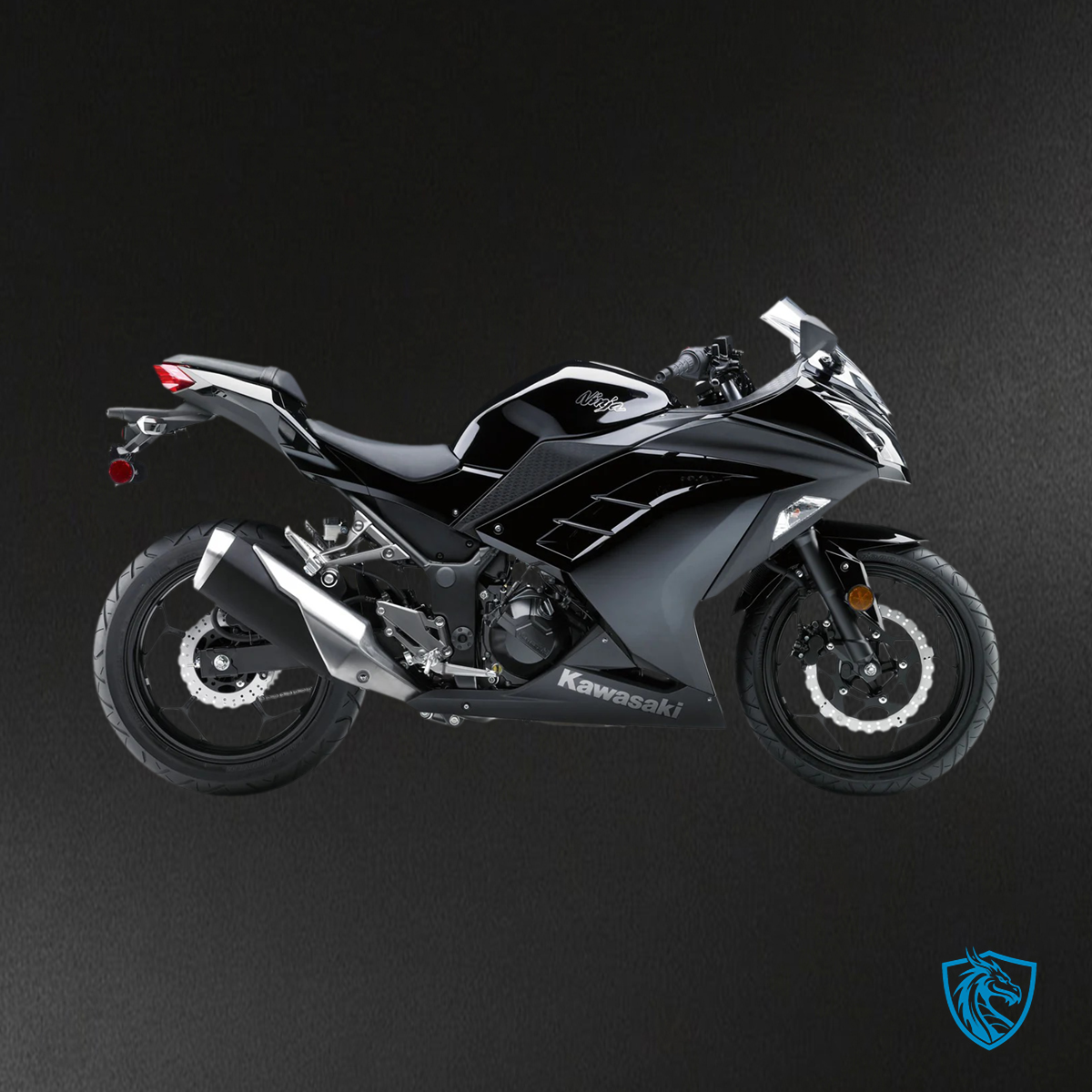 Kawasaki EX300R (2013-2024) Matt Black - Fairing Kit