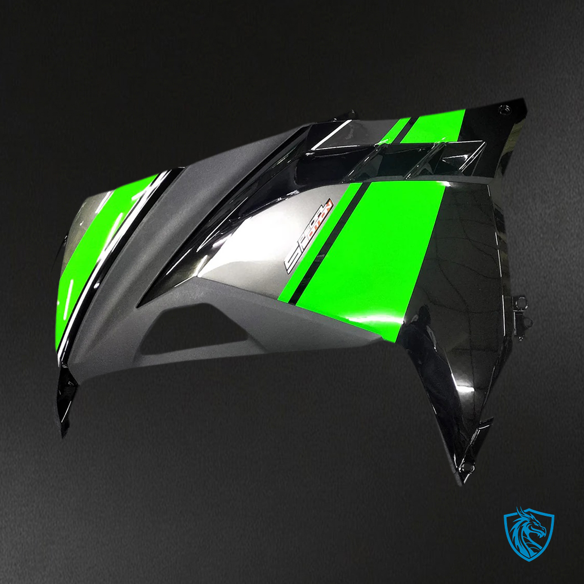 Kawasaki EX300R (2013-2024) Green & Black - Fairing Kit