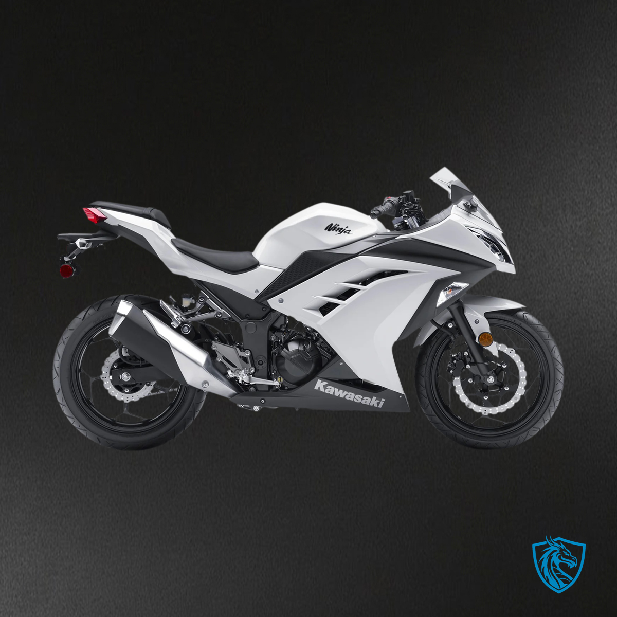 Kawasaki EX300R (2013-2024) White - Fairing Kit