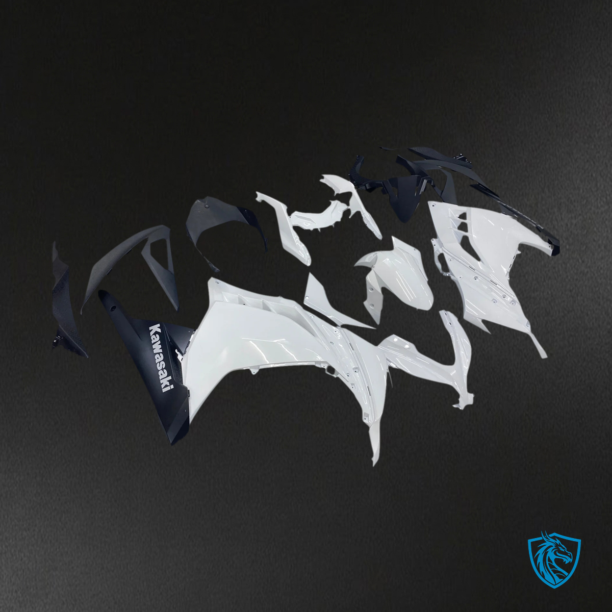 Kawasaki EX300R (2013-2024) White - Fairing Kit