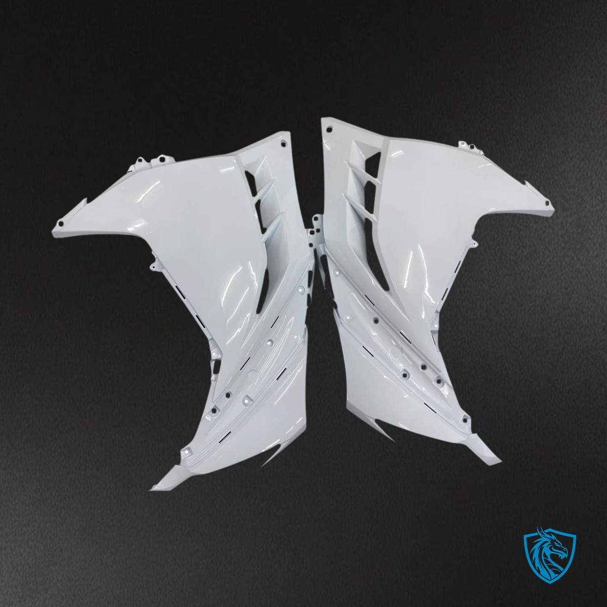 Kawasaki EX300R (2013-2024) White - Fairing Kit