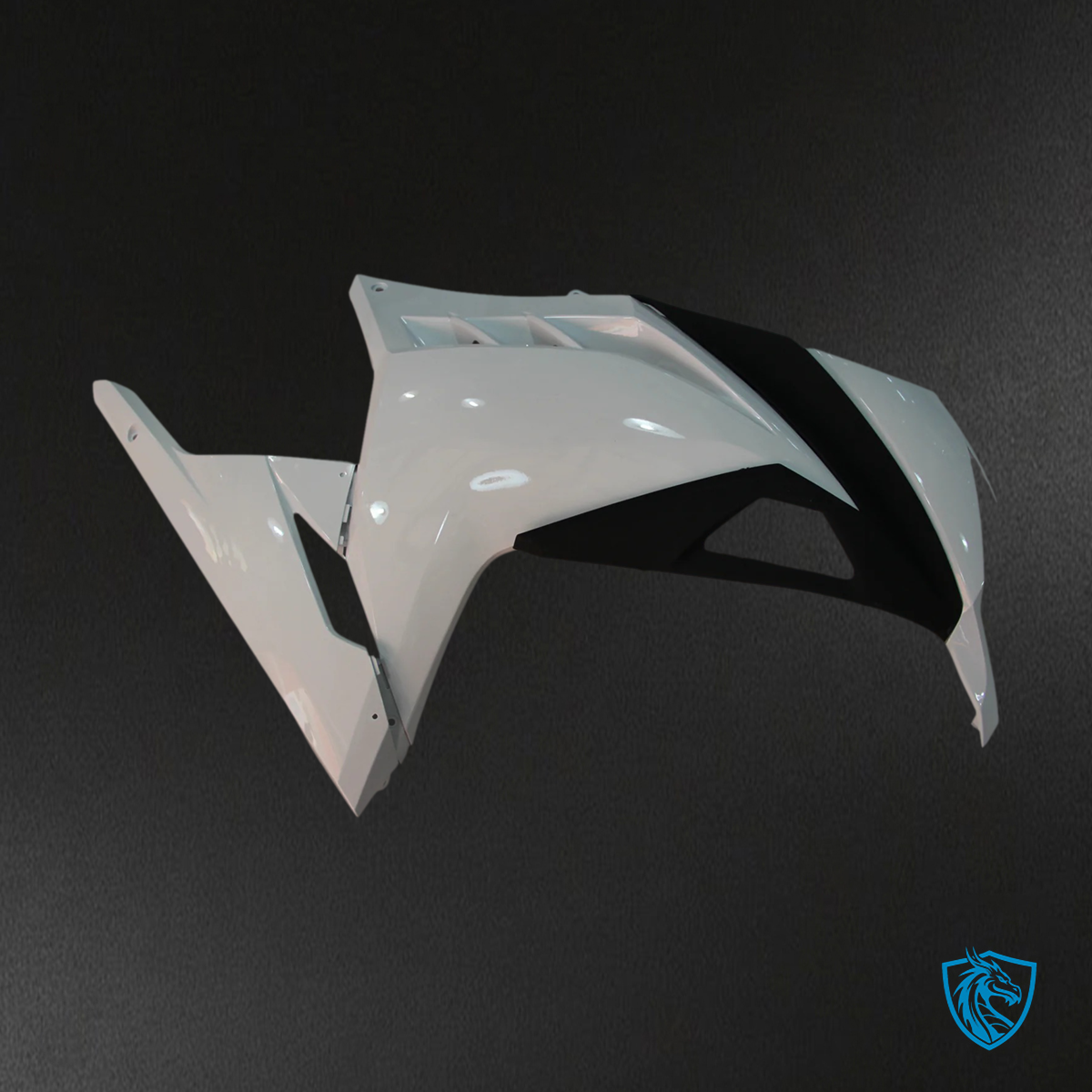 Kawasaki EX300R (2013-2024) White & Black - Fairing Kit