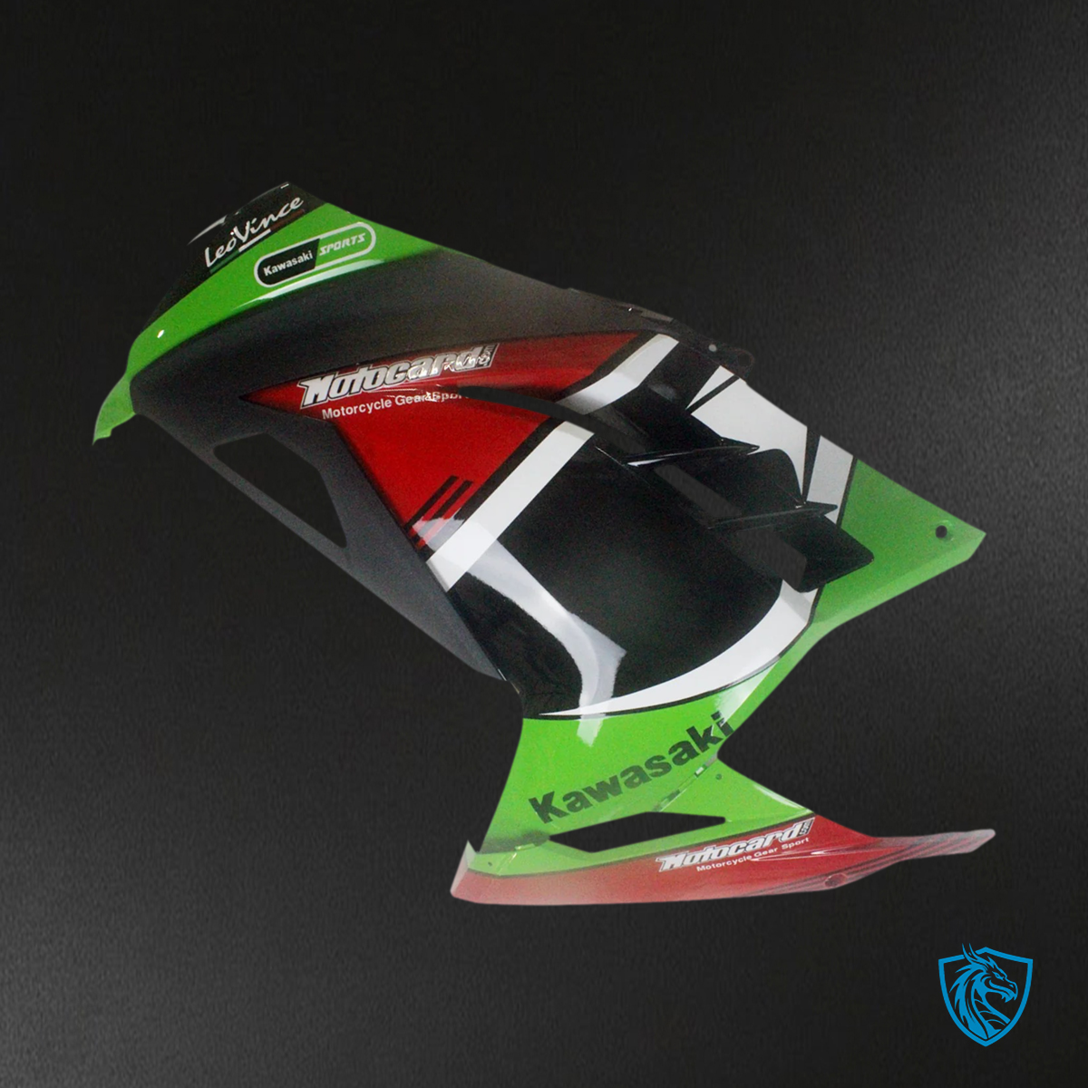 Kawasaki Ninja-EX300 (2013-2024) Black, Green & Red - Fairing Kit