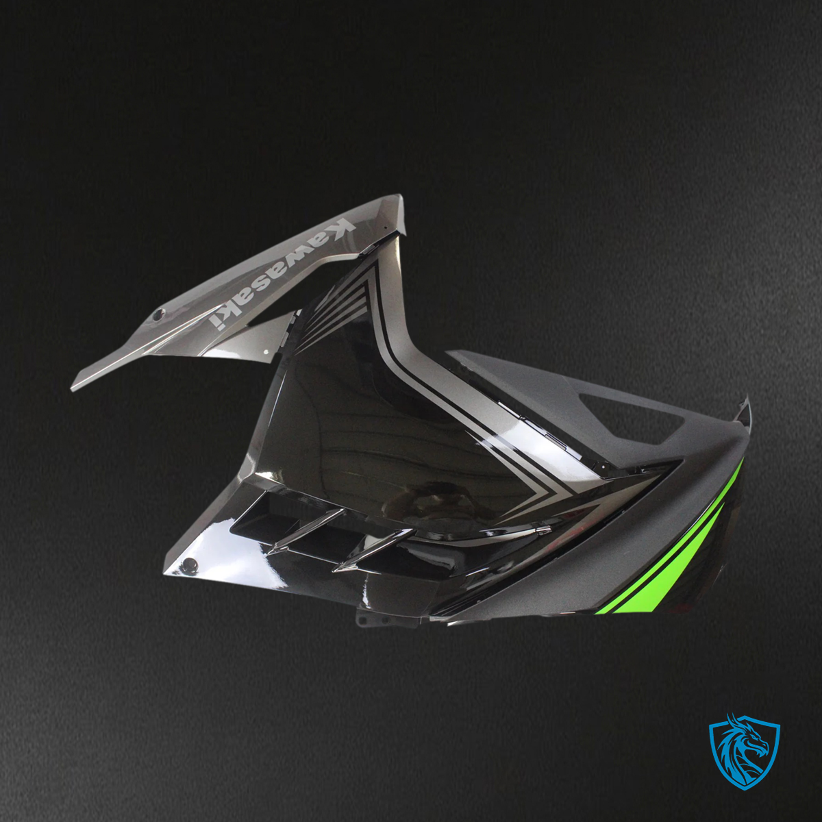 Kawasaki Ninja-EX300 (2013-2024) Black & Sliver - Fairing Kit
