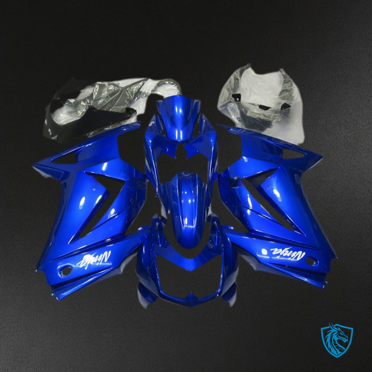 Kawasaki Ninja 250 (2008-2012) Gloss Blue Motorcycle - Fairing Kit | ABS Bodywork