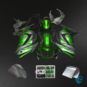 EX250 Green & Silver