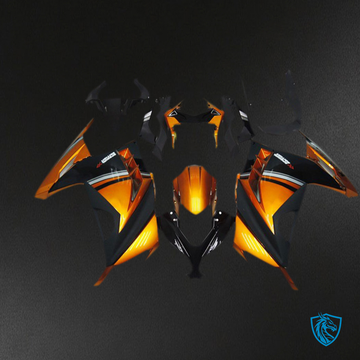 Kawasaki Ninja 300 (2013-2018) Bronze Glossy Motorcycle - Custom ABS Fairing Kit