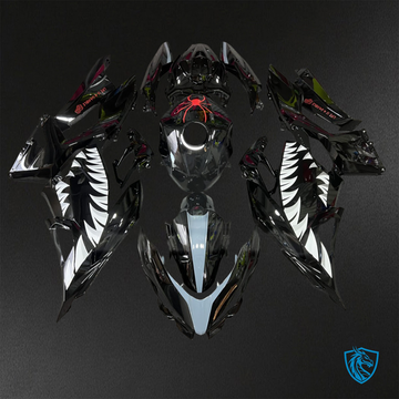 Kawasaki Ninja 400 (2018-2024) Black Venom - Custom ABS Fairing Kit