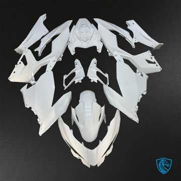 Kawasaki Ninja 400 (2018-2024) Gloss White Fairings Kit - Aftermarket ABS Bodywork