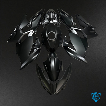 Kawasaki Ninja 400 (2018-2024) Matte Black - Custom ABS Fairing Kit