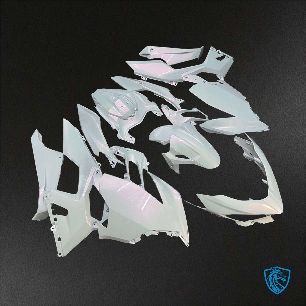Kawasaki Ninja 400 (2018-2024) White - Replacement Motorcycle Fairings Kit