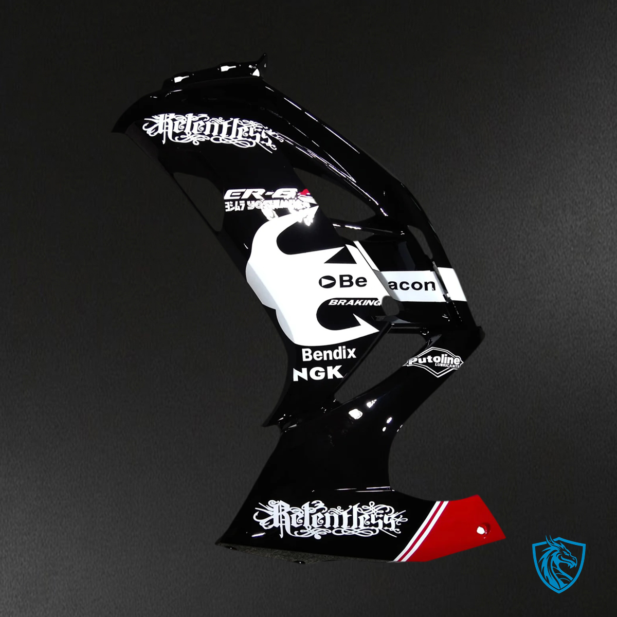 Kawasaki Ninja 650 (2012-2016) Black & White - Fairing Kit