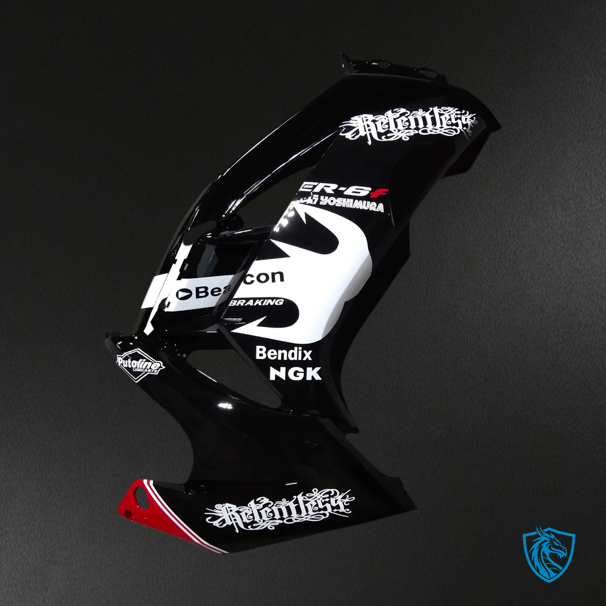 Kawasaki Ninja 650 (2012-2016) Black & White - Fairing Kit