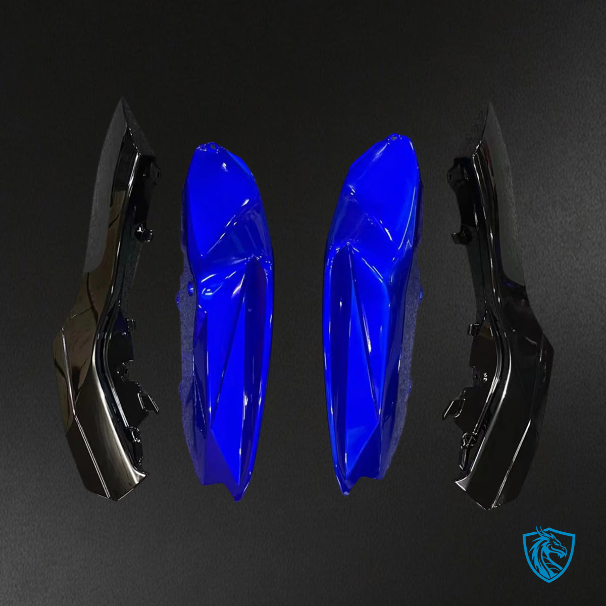 Kawasaki Ninja 650 (2012-2016) Dark Blue & Black - Fairing Kit