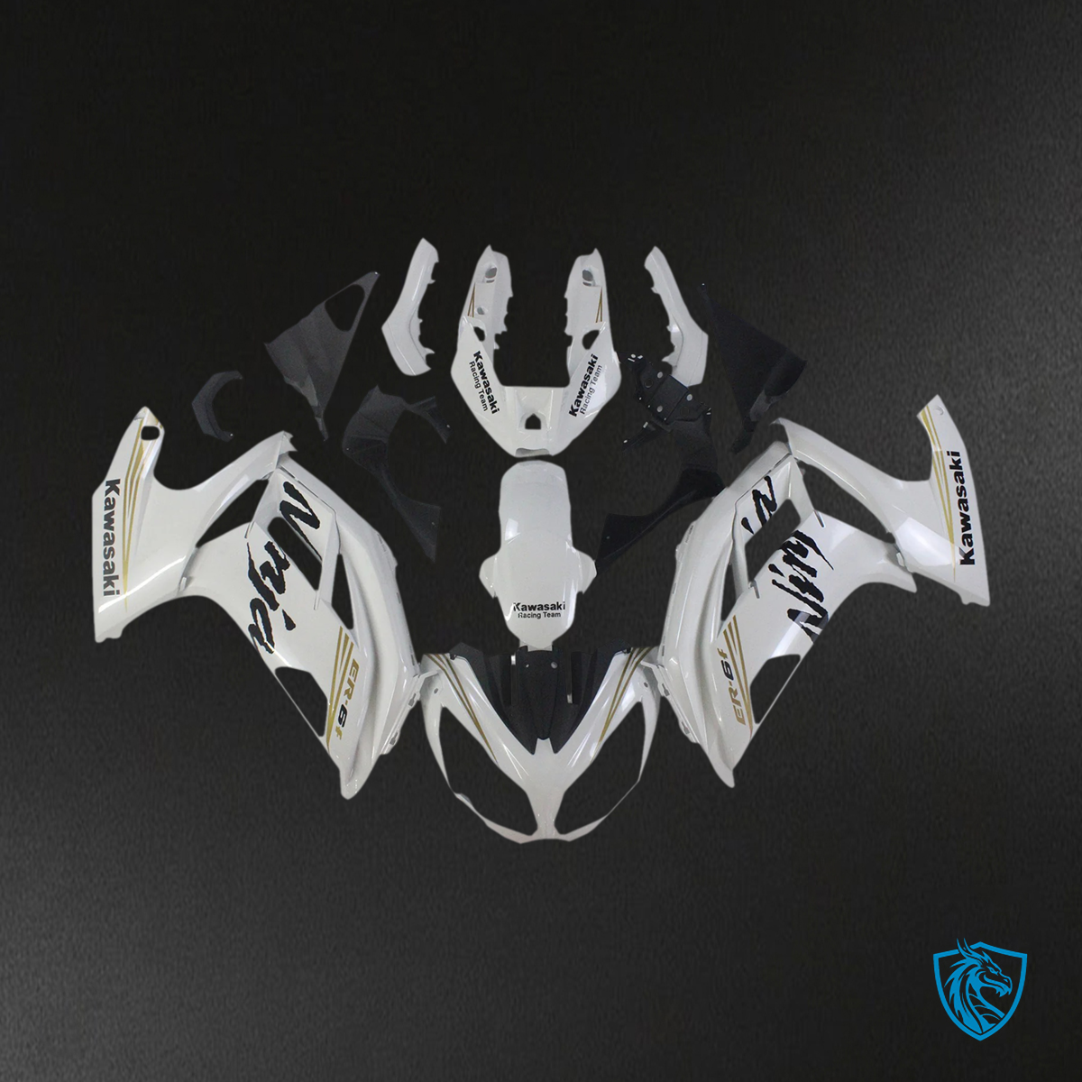 Kawasaki Ninja 650 (2012-2016) White - Fairing Kit