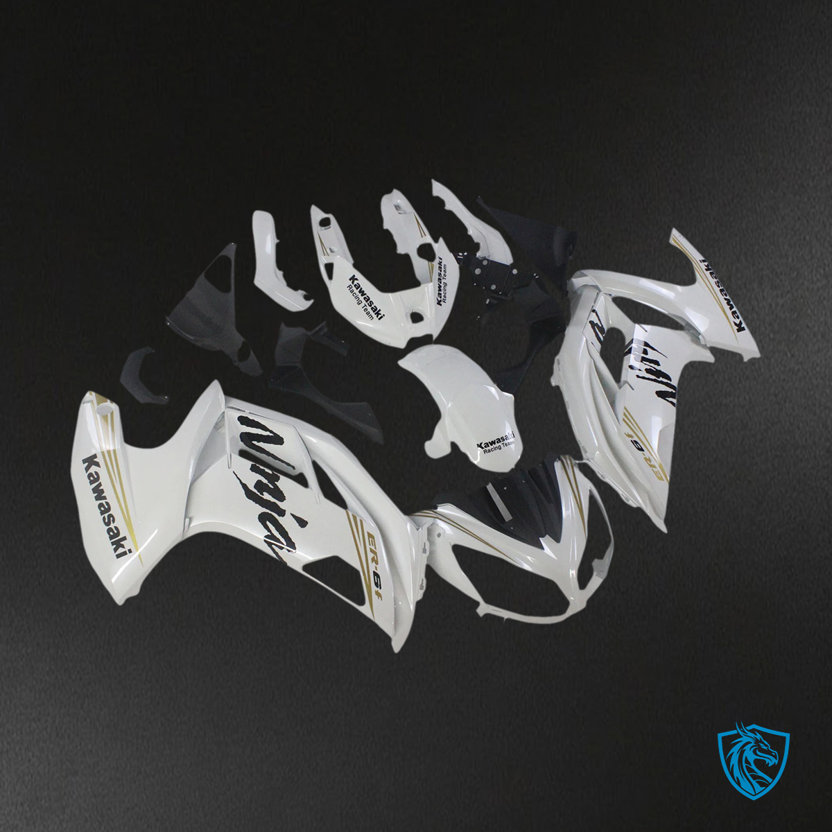 Kawasaki Ninja 650 (2012-2016) White - Fairing Kit