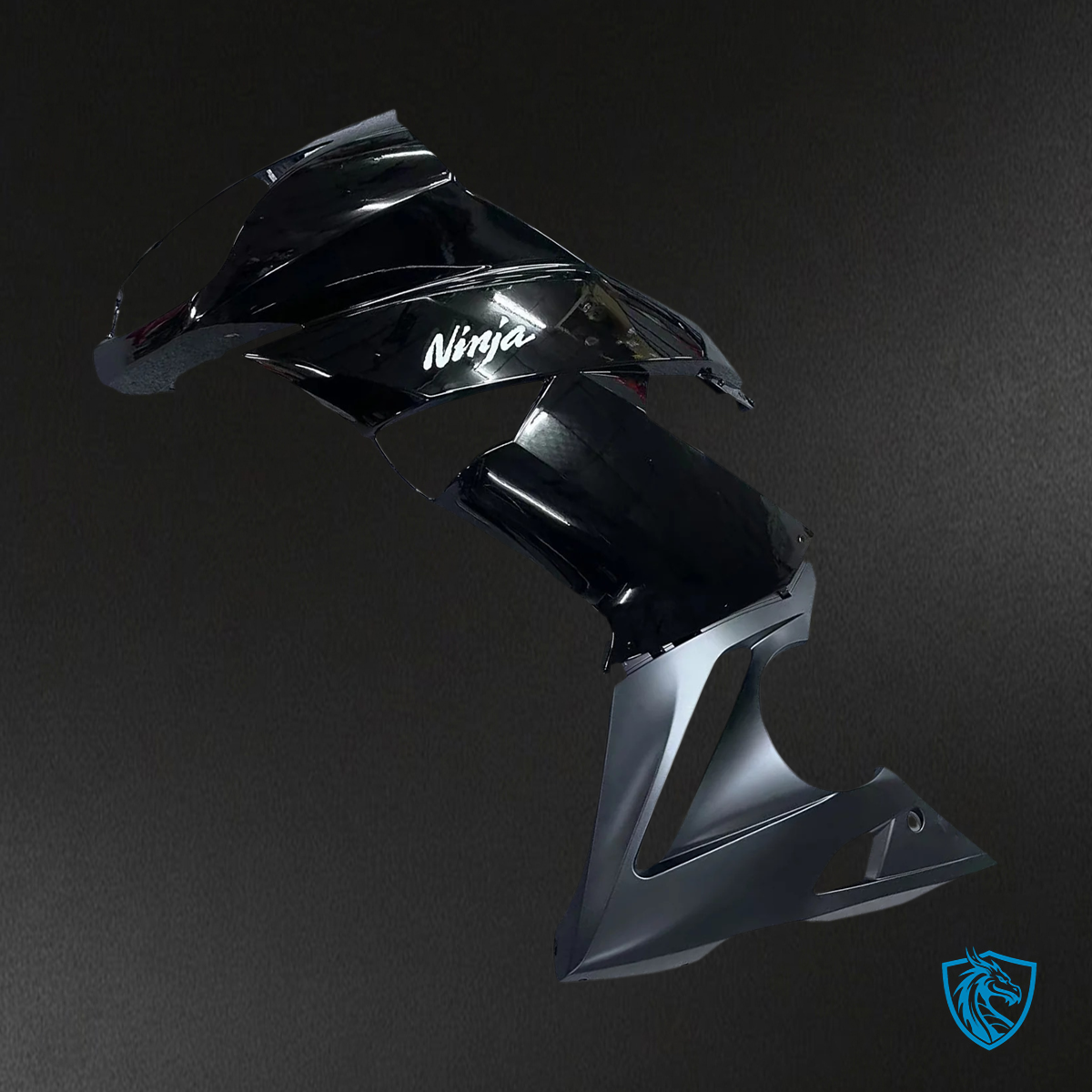 Kawasaki Ninja 650 ER-6F (2009-2011) EX650 Black - Fairing Kit
