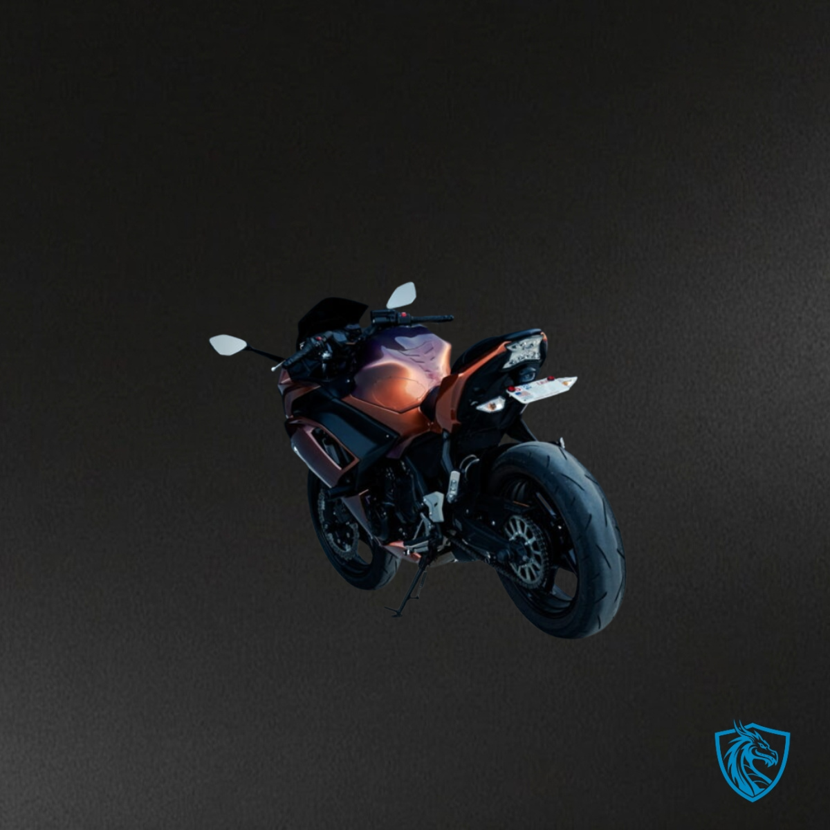 Kawasaki Ninja 650R (2020-2026) Gloss Purple & Orange Gradient Fairing Kit | ABS Bodywork
