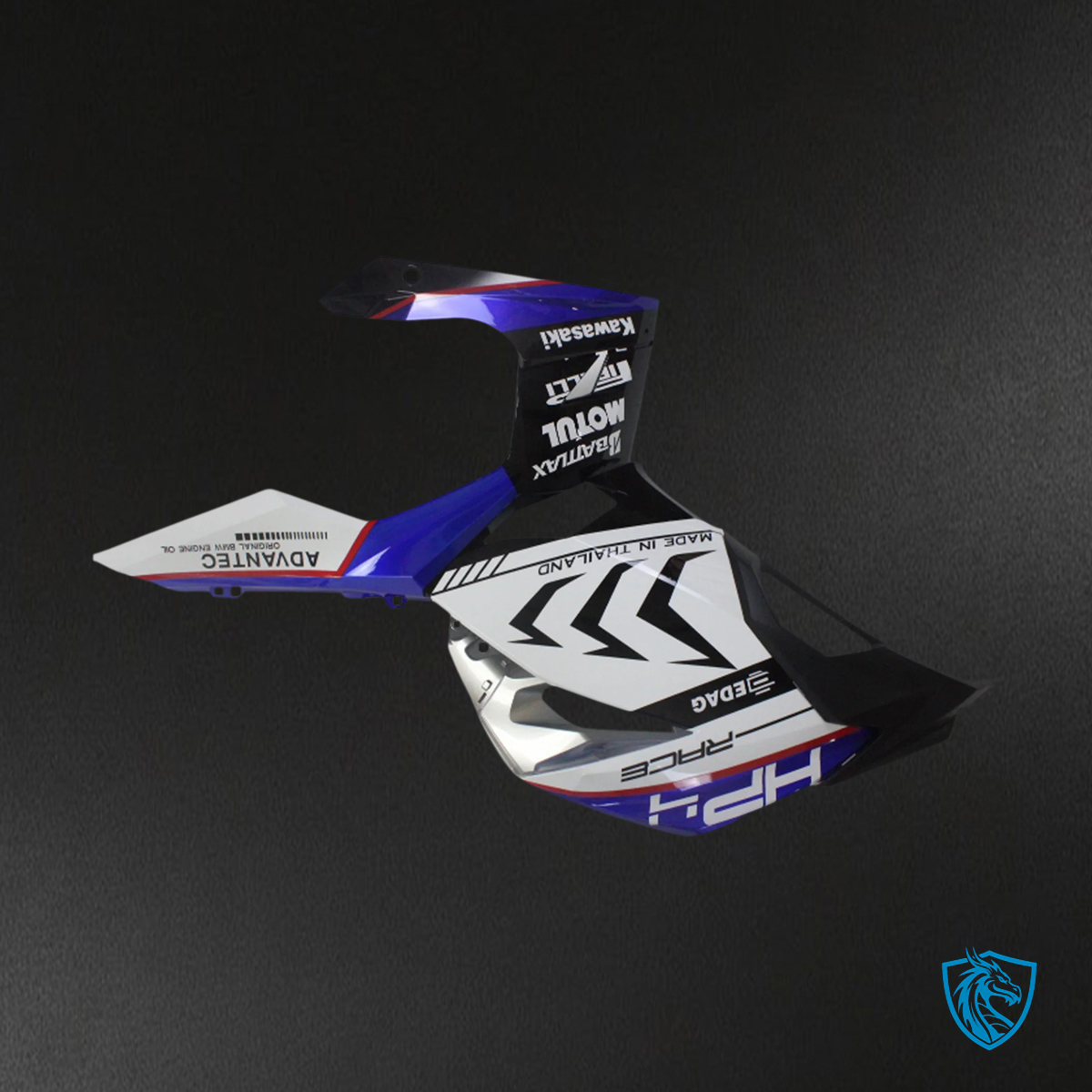 Kawasaki Ninja EX400 (2018-2023) Glossy Blue & White - Fairing Kit