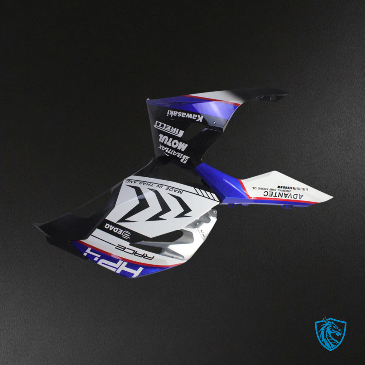 Kawasaki Ninja EX400 (2018-2023) Glossy Blue & White - Fairing Kit