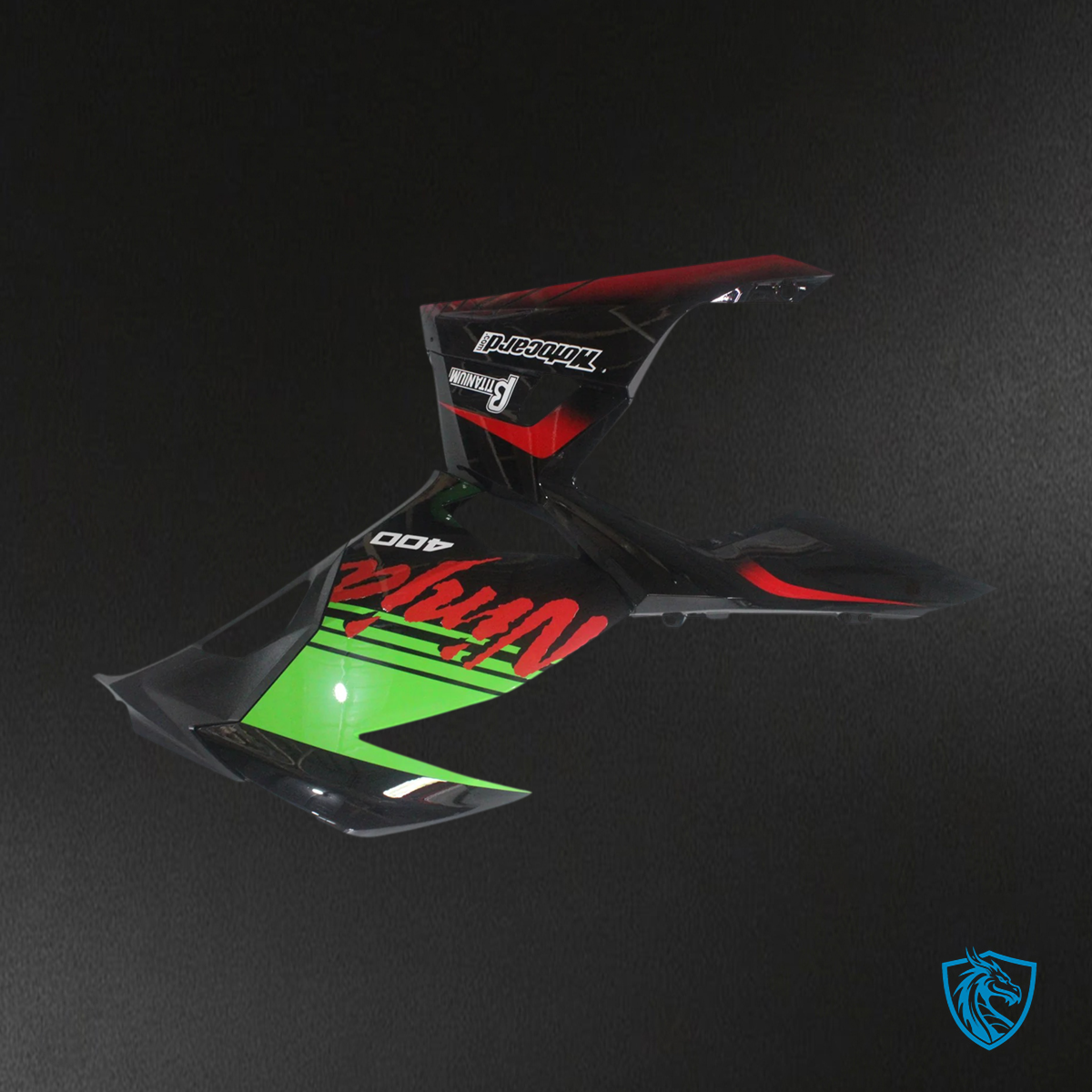 Kawasaki Ninja EX400 (2018-2023) Green & Black - Fairing Kit