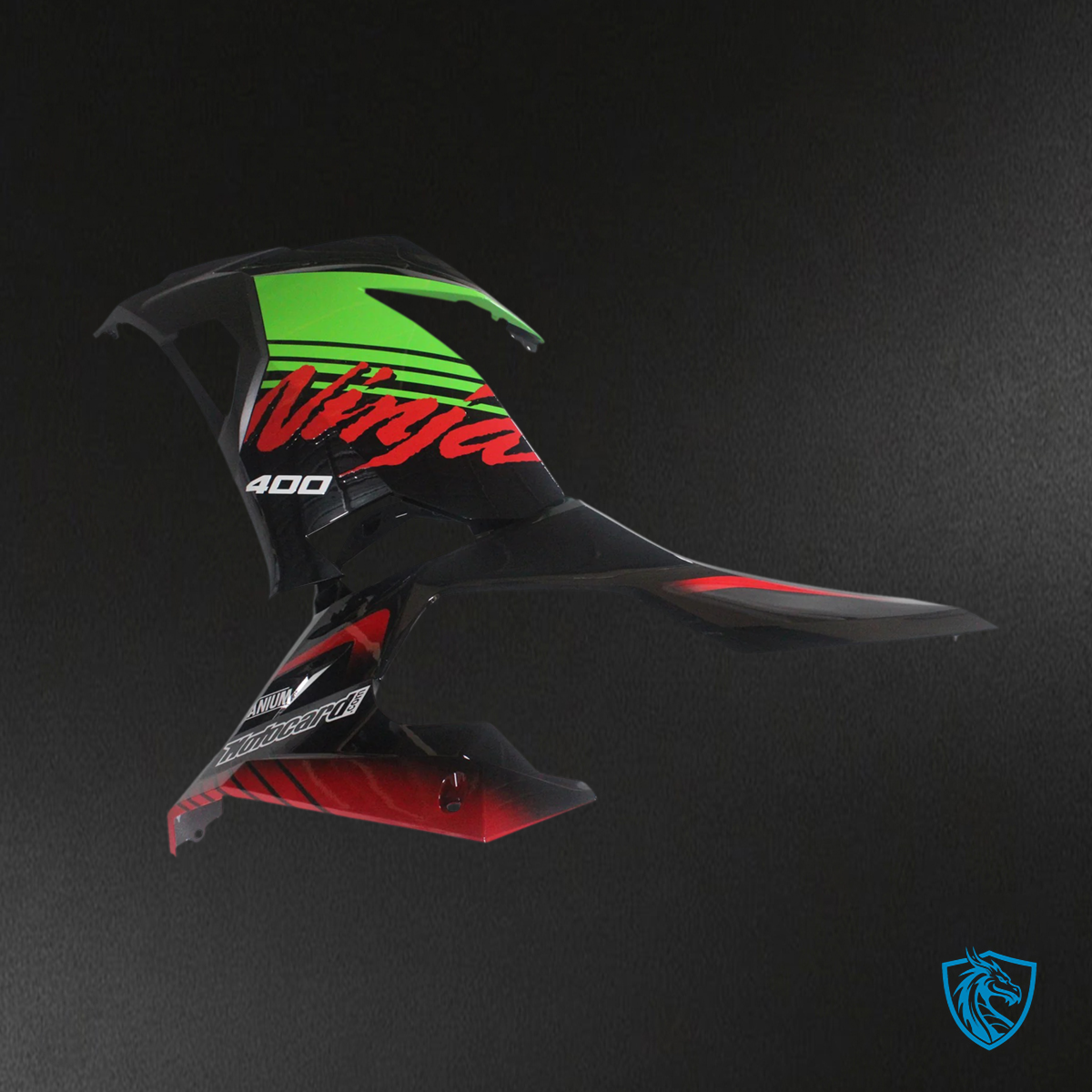 Kawasaki Ninja EX400 (2018-2023) Green & Black - Fairing Kit