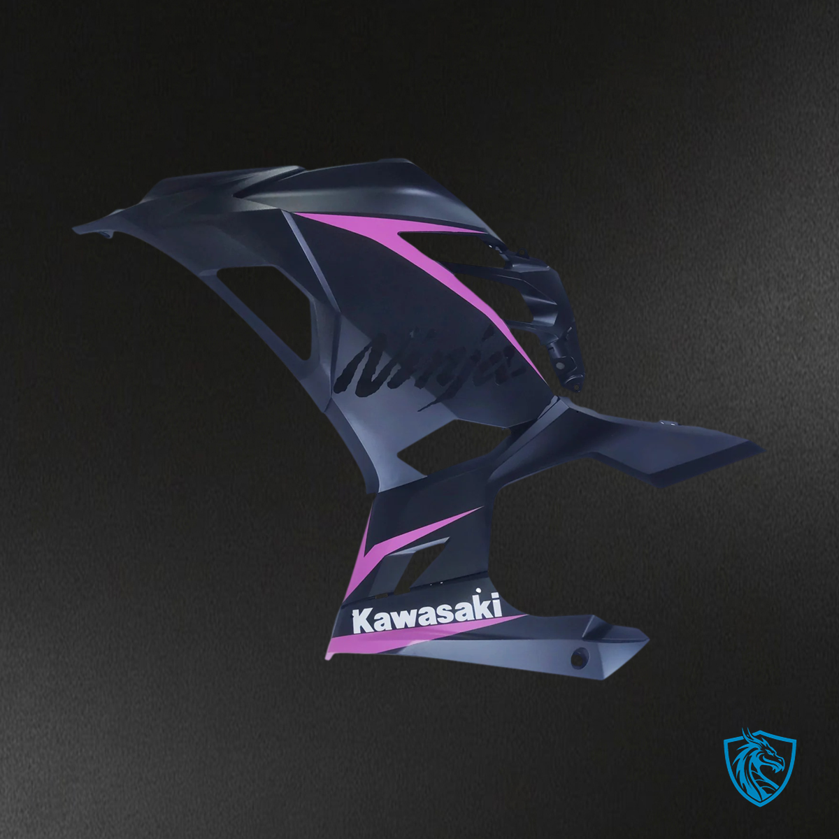 Kawasaki Ninja EX400 (2018-2023) Pink Line & Black - Fairing Kit