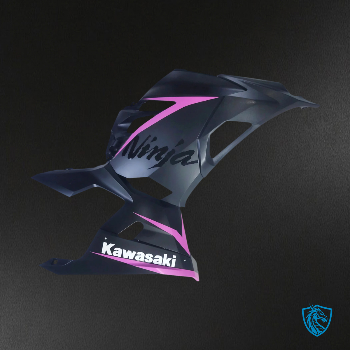 Kawasaki Ninja EX400 (2018-2023) Pink Line & Black - Fairing Kit