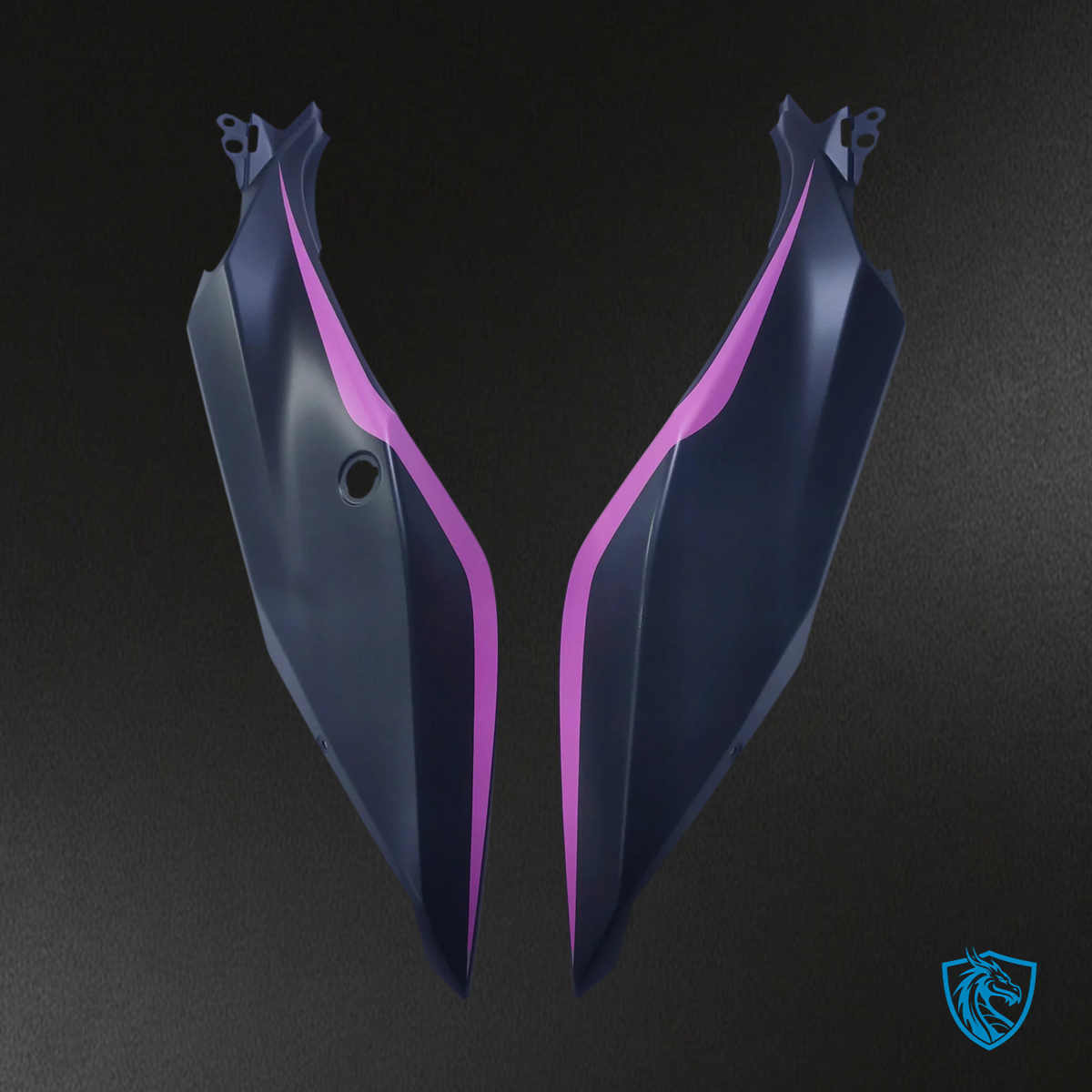 Kawasaki Ninja EX400 (2018-2023) Pink Line & Black - Fairing Kit