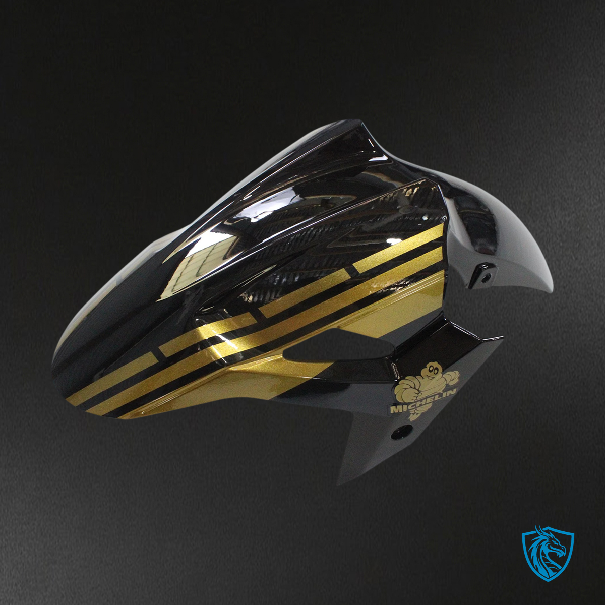 Kawasaki Ninja EX400 (2018-2024) Black & Golden - Fairing Kit