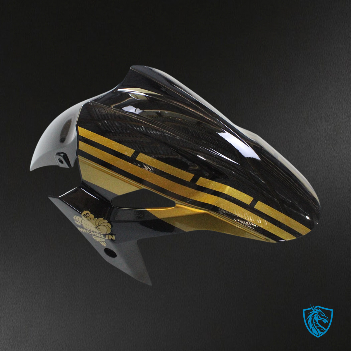 Kawasaki Ninja EX400 (2018-2024) Black & Golden - Fairing Kit